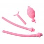 Вакуумный массажёр для груди розового цвета (Toyfa Basic 889005)