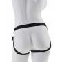 Чёрный с золотом женский страпон Designer Strap-On (Pipedream PD3984-23)