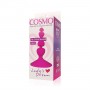 Ярко-розовый анальный стимулятор COSMO - 8 см. (Bior toys CSM-23028)