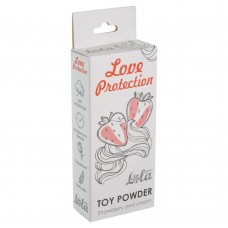 Пудра для игрушек Love Protection с ароматом клубники со сливками - 15 гр. (Lola Games 1820-00Lola)