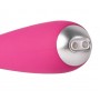 Ярко-розовый G-стимулятор IRIS Clitoral   G-spot Vibrator - 18 см. (Svakom S-11)