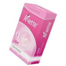 Ультратонкие презервативы Arlette Light - 6 шт. (Arlette 806)