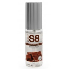 Смазка на водной основе S8 Flavored Lube со вкусом шоколада - 50 мл. (Stimul8 STF7406choc)