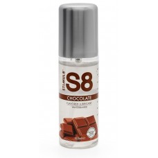 Смазка на водной основе S8 Flavored Lube со вкусом шоколада - 125 мл. (Stimul8 STF7407choc)