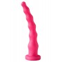 Розовый гелевый анальный стимулятор - 20 см. (LOVETOY (А-Полимер) 431400)