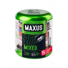 Презервативы MAXUS Mixed - 15 шт. (Maxus MAXUS Mixed №15)