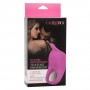 Ярко-розовое эрекционное виброкольцо Silicone Rechargeable Teasing Enhancer (California Exotic Novelties SE-1841-10-3)