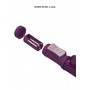 Фиолетовый вибратор-кролик Rotating Beetle - 22 см. (Shots Media BV SHTO005PUR)