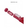 Красный вибратор-кролик Rotating Beetle - 22 см. (Shots Media BV SHTO005RED)