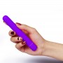 Фиолетовая вибропуля X-Basic 10 Speeds - 13 см. (Lovetoy BT-21 purple)