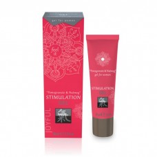 Возбуждающий интимный гель для двоих STIMULATION GEL Pomegranate   Nutmeg - 30 мл. (Shiatsu 67210)