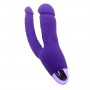 Фиолетовый двойной вибратор INDULGENCE Rechargeable Insatiable Desire - 21 см. (Howells 174217pur)