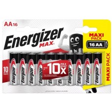 Батарейки Energizer MAX AA/LR6 1.5V - 16 шт. (Energizer E301533101)