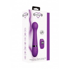 Фиолетовый вибромассажер Kegel Wand - 18,5 см. (Shots Media BV SEX004PUR)