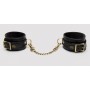 Черные оковы на ноги Bound to You Faux Leather Ankle Cuffs (Fifty Shades of Grey FS-80135)