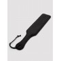 Черная шлепалка Bound to You Faux Leather Spanking Paddle - 38,1 см. (Fifty Shades of Grey FS-80141)