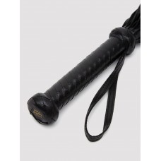 Черный кожаный флоггер Bound to You Faux Leather Flogger - 63,5 см. (Fifty Shades of Grey FS-80139)