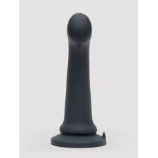 Черный фаллоимитатор Feel It Baby Silicone G-Spot Dildo - 17,8 см. (Fifty Shades of Grey FS-80002)