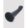 Черный фаллоимитатор Feel It Baby Silicone G-Spot Dildo - 17,8 см. (Fifty Shades of Grey FS-80002)