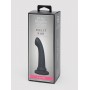 Черный фаллоимитатор Feel It Baby Silicone G-Spot Dildo - 17,8 см. (Fifty Shades of Grey FS-80002)