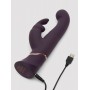 Фиолетовый вибратор-кролик Greedy Girl G-Spot Stroker Rabbit Vibrator - 24,1 см. (Fifty Shades of Grey FS-80004)