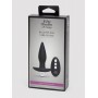 Черная вибровтулка Relentless Vibrations Remote Control Butt Plug - 11,4 см. (Fifty Shades of Grey FS-80007)