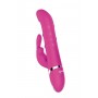 Розовый вибратор-кролик N 40 RECHARGEABLE DUO VIBRATOR - 24 см. (Tonga 530040)