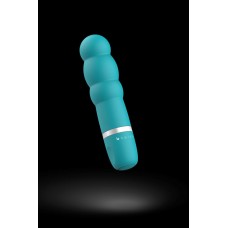 Бирюзовый рельефный мини-вибратор Bcute Classic Pearl - 10 см. (B Swish  BSBCP0347)