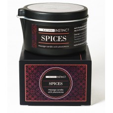 Массажная свеча с феромонами Natural Instinct SPICES - 70 мл. (Парфюм престиж М 2478)