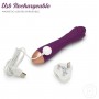 Фиолетовый вибратор Ooh La La Flower Vibrator - 18 см. (So divine J06016)