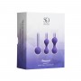 Набор из 3 фиолетовых вагинальных шариков Kegel Training Set (So divine J1306)