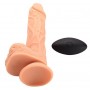 Телесный ротатор-реалистик SUPER REALISTIC COCK WITH BALLS - 22 см. (Dream Toys 21708)