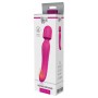 Ярко-розовый жезловый вибратор Heating Bodywand с нагревом - 23,2 см. (Dream Toys 21780)