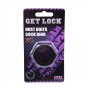 Черное эрекционное кольцо-шестигранник Nust Bolts Cock Ring (Chisa CN-100394087)