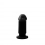 Черный анальный фаллоимитатор Evil Dildo Plug S - 9 см. (Chisa CN-101486562)