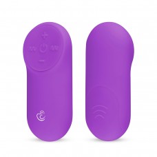 Фиолетовое виброяйцо Vibrating Egg с пультом ДУ (Easy toys ET001PUR)