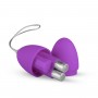 Фиолетовое виброяйцо Vibrating Egg с пультом ДУ (Easy toys ET001PUR)