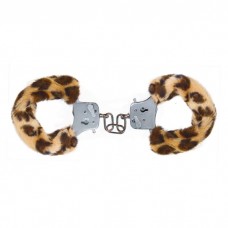 Наручники с леопардовым мехом Furry Fun Cuffs Leopard (Toy Joy 3006009507)