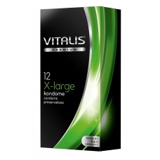 Презервативы увеличенного размера VITALIS PREMIUM x-large - 12 шт. (Vitalis VITALIS PREMIUM №12 x-large)