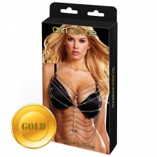 Золотистый топ из кристаллов Rhinestone Hottie Top (Ann Devine DIA-19-GLD)