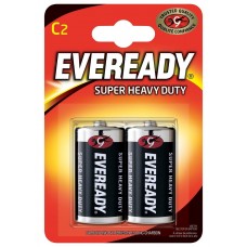 Батарейки EVEREADY SUPER R14 С 1,5V - 2 шт. (Energizer E301155900)