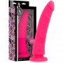 Розовый фаллоимитатор из силикона Delta Сlub Toys Dong Pink Silicone - 23 см. (DreamLove D-227147)