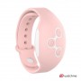Розовое виброяйцо с нежно-розовым пультом-часами Wearwatch Egg Wireless Watchme (DreamLove D-227556)