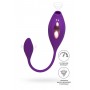 Фиолетовый вакуумный стимулятор клитора Ginny с виброяйцом (JOS 782037)