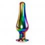 Набор из 3 радужных анальных пробок Rainbow Metal Plug Set (Evolved EN-BP-8539-2)