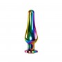 Набор из 3 радужных анальных пробок Rainbow Metal Plug Set (Evolved EN-BP-8539-2)