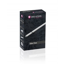 Зонд для электростимуляции уретры Slim Finn - 15 см. (MyStim 46190)