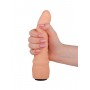 Телесная насадка в форме фаллоса для трусиков с плугом - 20,5 см. (LOVETOY (А-Полимер) 200300)