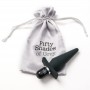 Черная анальная пробка с вибрацией Delicious Fullness Vibrating Butt Plug - 14 см. (Fifty Shades of Grey FS-48291)