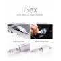 Белый вибромассажер с набором насадок USB MASSAGE KIT на проводе USB (Pipedream PD1059-19)